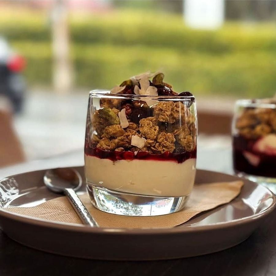 Granola Parfait at Ratio Specialty Cafe